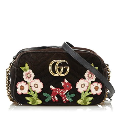 gucci marmont bambi|Gucci Marmont bag from nancy.